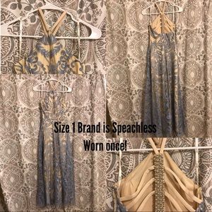 Speechless Prom/Homecoming/Formal Dress